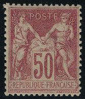 Neuf Sans Charnière N° 104, 50c Rose Type I Bon Centrage T.B. - Altri & Non Classificati