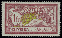 Neuf Avec Charnière N° 121, 1f Merson , Nuance Foncée, Excellent Centrage, T.B. - Andere & Zonder Classificatie