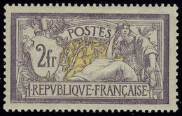 Neuf Avec Charnière N° 122, 2f Merson Violet Et Jaune, Excellent Centrage, T.B. - Other & Unclassified