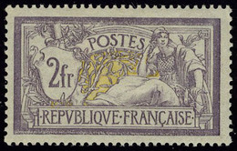 Neuf Avec Charnière N° 122, 2f Merson Violet Et Jaune, Excellent Centrage, T.B. - Sonstige & Ohne Zuordnung