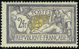 Neuf Avec Charnière N°122. 2f Violet Et Jaune. T.B. - Other & Unclassified