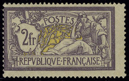 Neuf Avec Charnière N° 122, 2f Violet Et Jaune, Cl, T.B. - Other & Unclassified