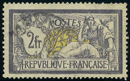 Oblitéré N° 122, 2f Merson Violet Et Jaune X 10ex, Défauts - Other & Unclassified