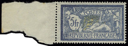 Neuf Sans Charnière N° 123a, 5f Merson Bleu Et Olive, Bdf, T.B. - Other & Unclassified