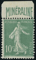 Neuf Avec Charnière N° 188A, 10c Minéraline, T.B. - Andere & Zonder Classificatie