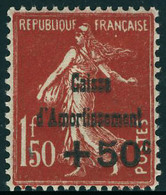 Neuf Sans Charnière N° 246/48, 249/51, 253/55, 266/68 Et 275/77, Les 5 Séries Caisse D'Amortissement, T.B. - Andere & Zonder Classificatie