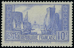 Neuf Sans Charnière N° 261b, 10f La Rochelle Outremer Pâle Type I, T.B. - Andere & Zonder Classificatie