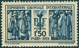 Neuf Sans Charnière N° 270/74, La Série Expo Coloniale, T.B. - Altri & Non Classificati