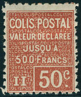 Neuf Avec Charnière N° 56, 50c Rouge, Cl, Superbe - Other & Unclassified