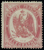 Neuf Avec Charnière N° 5, 25c Rouge T.B. Signé Brun - Other & Unclassified