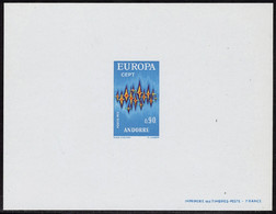 N° 217/18, épreuves De Luxe EUROPA 1972 - 1978 Complet 7 Paires, T.B. - Autres & Non Classés