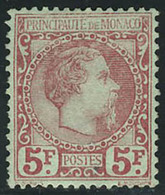 Neuf Avec Charnière N° 10, 5f Charles III, Excellent Centrage Signé JF Brun. - Otros & Sin Clasificación