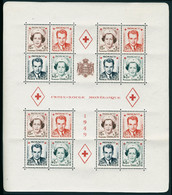 Neuf Sans Charnière N° 3/4B, Les 4 Blocs Croix Rouge, T.B. - Other & Unclassified