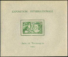 Neuf Sans Charnière 1937, Expo Internationale De Paris, Les 24 Blocs T.B. - Otros & Sin Clasificación