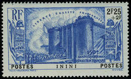 Neuf Sans Charnière 1939, 150è Anniversaire De La Révolution, Poste Et Avion Complet, 128 Valeurs, T.B. - Autres & Non Classés