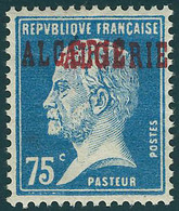 Neuf Sans Charnière N° 26, 75c Pasteur, Double Surcharge, T.B. Maury - Otros & Sin Clasificación