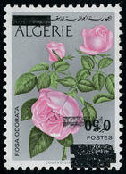 Neuf Sans Charnière N° 598a, 0.50 Sur 40c Roses Surcharge Renversée, T.B. Signé Calves - Autres & Non Classés