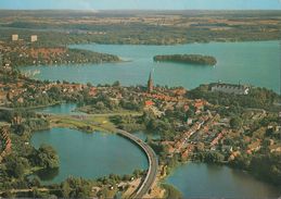 D-24306 Plön Am See - Ort Mit Straßenbrücke - Schloß - Kirche - Luftaufnahme - Air View - Plön