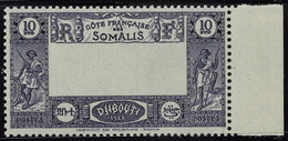 Neuf Sans Charnière N° 168a, 10f Bleu Foncé, Centre Omis, Bdf, Superbe, Maury - Autres & Non Classés