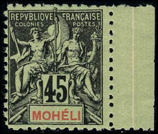 Neuf Sans Charnière N° 11a, 45c Noir Sur Vert Dentelé 11, Bdf, T.B. - Sonstige & Ohne Zuordnung