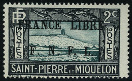 Neuf Sans Charnière N° 234, 2c France Libre T.B. Signé JF Brun - Andere & Zonder Classificatie