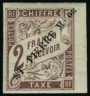 Neuf Avec Charnière N° 8/9, 1f Et 2f Marron, T.B. Signé Calves - Altri & Non Classificati