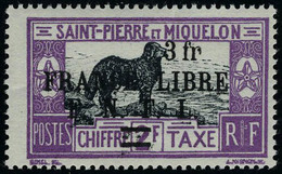 Neuf Sans Charnière N° 55/6, Les 2 Valeurs Chiens France Libre T.B. - Other & Unclassified