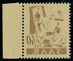 Neuf Sans Charnière N° 204 + 208, Les 2 Valeurs 20 Et 40 Pf, Impression Recto Verso, T.B. Michel 214 ZG, 218 ZG - Andere & Zonder Classificatie