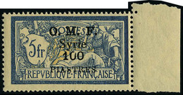 Neuf Sans Charnière N° 43, 100 P Sur 5 F Merson T.B. - Other & Unclassified