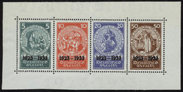 Neuf Sans Charnière N° 479/80, 4 Valeurs Nothilfe Se Tenant, Bdf, Superbe, Michel 1200 € - Sonstige & Ohne Zuordnung