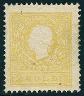 Neuf Sans Gomme N° 10, 2s Jaune, Type II, T.B. Sassone 550 € NSG - Sonstige & Ohne Zuordnung