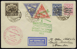 Lettre Zeppelin 6è SAF 1932 Pour Le Brésil, T.B. - Sonstige & Ohne Zuordnung