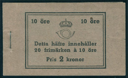 Neuf Sans Charnière N° 260a, Carnet N° C 260a II, 10 ö Violet, Dentelé 3 Cotés Tenant à Dentelé 4 Cotés, Paire Inversée, - Other & Unclassified