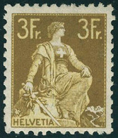 Neuf Avec Charnière N° 127, 3f Bistre Et Jaune, T.B. - Altri & Non Classificati