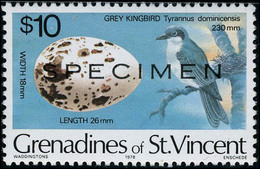 Neuf Sans Charnière N° 122/141, La Série Oiseaux Surchargée Spécimen T.B. - Sonstige & Ohne Zuordnung