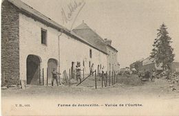 Jenneville - Ferme Animée - Circulé En 1906 Cachet De Freux (voir Verso) - Dos Simple - T.H. Edit. - Libramont-Chevigny