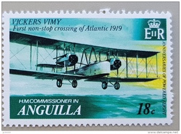 ANGUILLA Avion, Avions, Plane. Planes, ** MNH. 1 Valeur Emise En 1989 - Flugzeuge