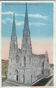 St. Patrick`s Cathedral  New York   Sent To Denmark 1916    S-3995 - Églises