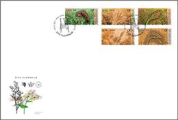 Slovenia 2017 FDC Cover: Food Plants; Getreidearten; Cereals: Buckwheat, Wheat, Millet, Barley, Spelt - Autres & Non Classés