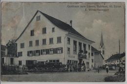 Bubikon - Gasthaus Zum Löwen E. Weiss-Honegger - Kutschen, Velos, Animee - Bubikon