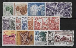 WALLIS ET FUTUNA - POSTE AERIENNE COMPLETE - YVERT N°1/14 * - CHARNIERE CORRECTE - COTE = 68 EUR - Unused Stamps