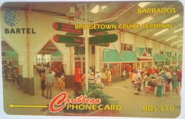 Barbados 58CBDB  Cruise Terminal $10 No Slash C/n - Barbados