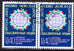 UNO Genf  Geneva Geneve - HABITAT I (MiNr. 58) 1976 - Gest Used Obl - Used Stamps