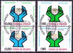 UNO Genf  Geneva Geneve - Sicherheitsrat Der UN (MiNr. 66/7) 1977 - Gest Used Obl - Gebruikt