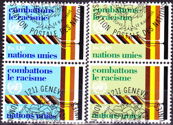 UNO Genf  Geneva Geneve - Dekade Gegen Rassismus Und Rassendiskriminierung (MiNr. 68/9) 1977 - Gest Used Obl - Used Stamps