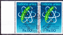 UNO Genf  Geneva Geneve - 20 Jahre IAEA (MiNr. 71) 1977 - Gest Used Obl - Used Stamps