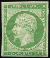 * EMPIRE NON DENTELE - *    12    5c. Vert, Frais Et TB - 1853-1860 Napoléon III