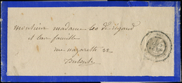 Let EMISSION DE BORDEAUX - Let  41B   4c. Gris, R II, Pos. 14, Obl. Càd T17 TOULOUSE 21/9/71 S. Faire Part De Mariage So - 1870 Emission De Bordeaux