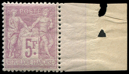 ** TYPE SAGE - **   95    5f. Violet Sur Lilas, Bdf, Très Bon Centrage, TTB - 1876-1878 Sage (Type I)