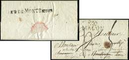 Let OBLITERATIONS PAR DEPARTEMENTS - Let  84/LOIRE MP DEB.DE.MONTBRISON Sur LAC De 1813, TB - Autres & Non Classés